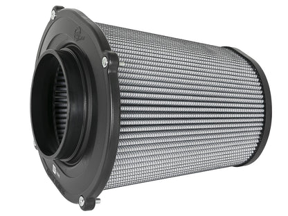 Quantum Intake Replacement Air Filter w/ Pro Dry S Media 5 Inch F x (10x8-3/4) Inch B x (6-3/4x5-1/2) Inch T x 9 Inch H aFe Power-1