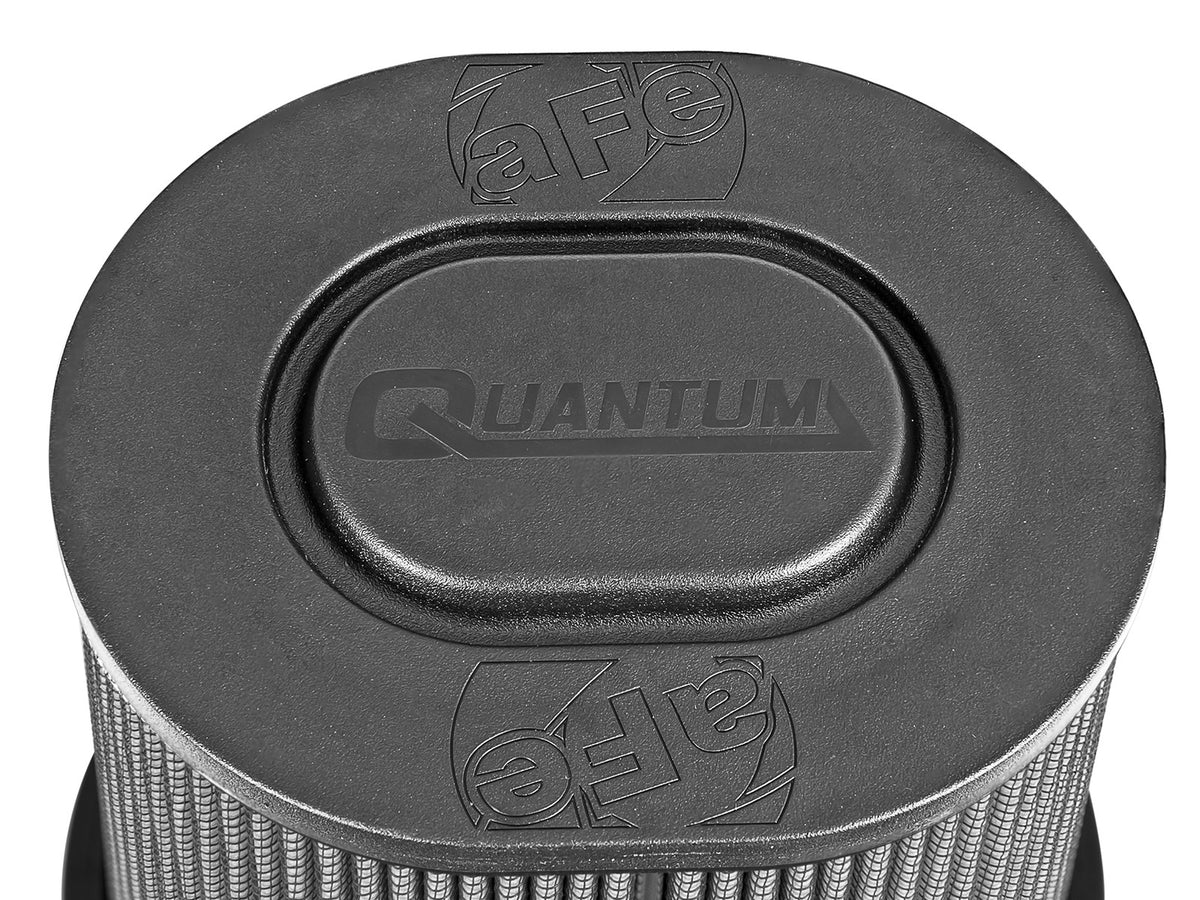 Quantum Intake Replacement Air Filter w/ Pro Dry S Media 5 Inch F x (10x8-3/4) Inch B x (6-3/4x5-1/2) Inch T x 9 Inch H aFe Power-3