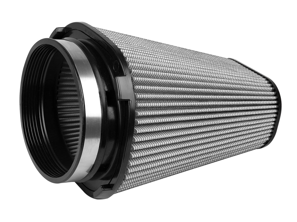 Magnum Force Intake Replacement Air Filter w/ Pro Dry S Media (7-1/2x5-1/2) Inch F x (9x7) Inch B x (5-3/4x3-3/4) Inch T x 10 Inch H aFe Power-2