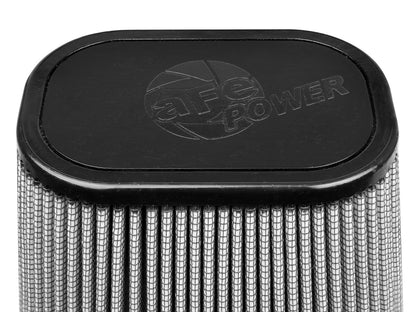 Magnum Force Intake Replacement Air Filter w/ Pro Dry S Media (7-1/2x5-1/2) Inch F x (9x7) Inch B x (5-3/4x3-3/4) Inch T x 10 Inch H aFe Power-3
