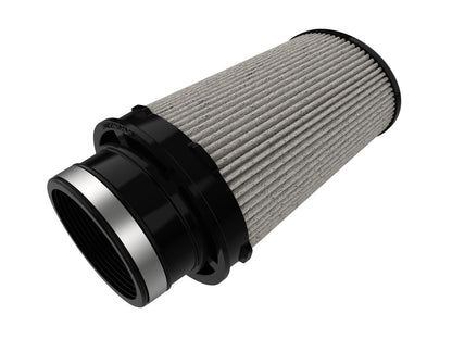 Momentum Intake Replacement Air Filter w/ Pro Dry S Media (Pair) (4-1/2x3) Inch F x (6x5) Inch B x (5x3-3/4) Inch T x 7 Inch H aFe Power-1