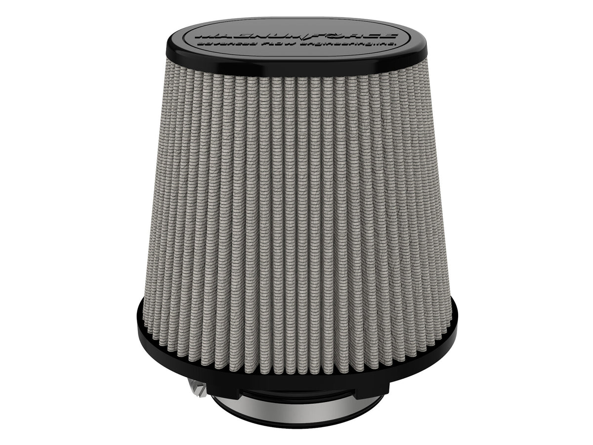 Magnum Force Intake Replacement Air Filter w/ Pro Dry S Media 4 Inch F x (7-3/4x6-1/2) Inch B x (5-3/4x4-3/4) Inch T x 7 Inch H aFe Power