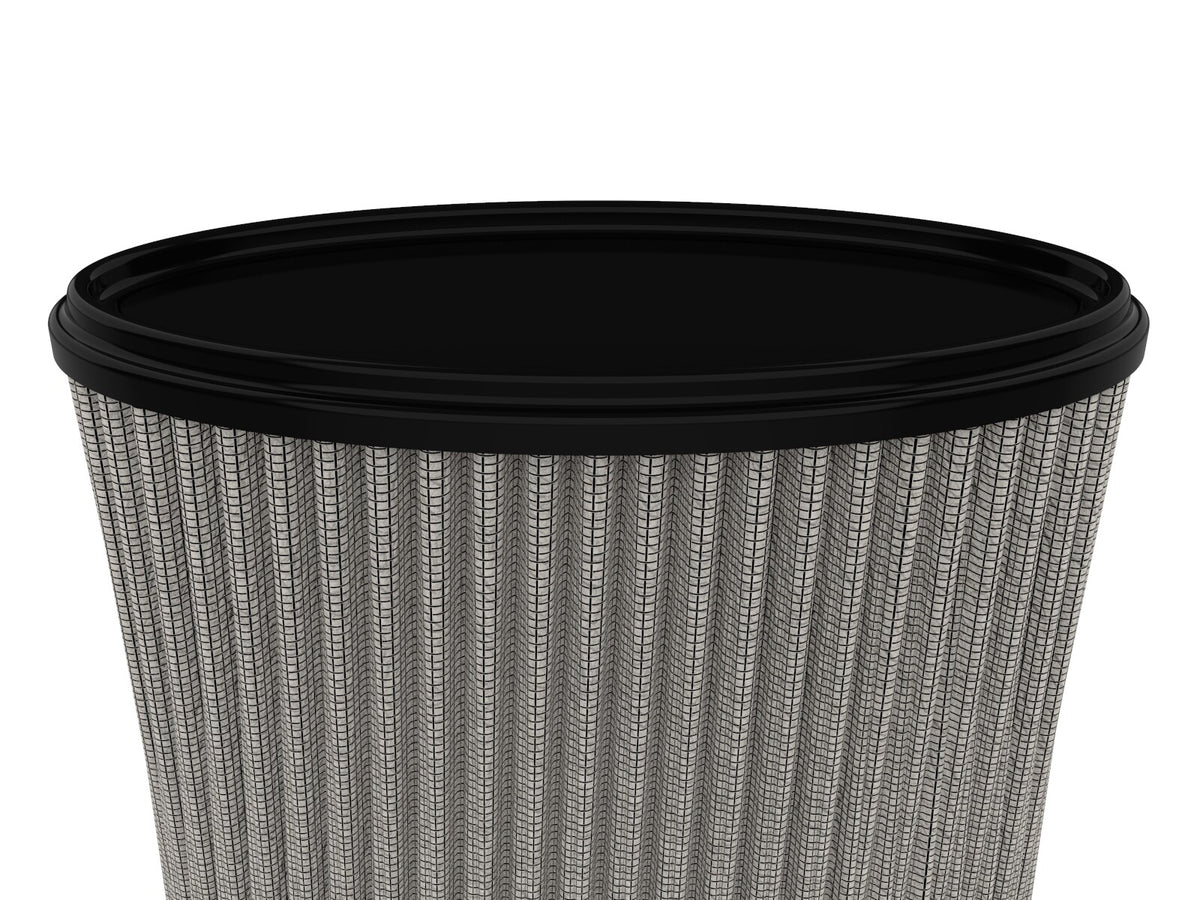 Magnum Force Intake Replacement Air Filter w/ Pro Dry S Media (6-1/2x3-1/4) Inch F x (7x3-3/4) Inch B x (7x3) Inch T x 7-1/2 Inch H aFe Power-3