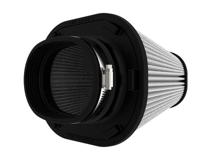 Track Series Intake Replacement Air Filter w/ Pro Dry S Media (6-1/8x4-1/8) Inch F x (9-1/4x7-1/4) Inch B x (6x4) Inch T x 7-1/8 Inch H aFe Power-1