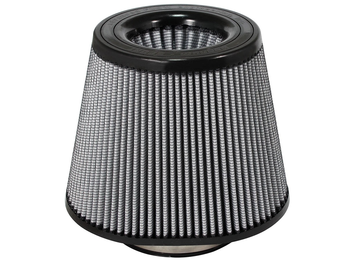 Magnum Force Intake Replacement Air Filter w/ Pro Dry S Media 5-1/2 Inch F x (10x7) Inch B x 7 Inch T (Inverted) x 8 Inch H aFe Power