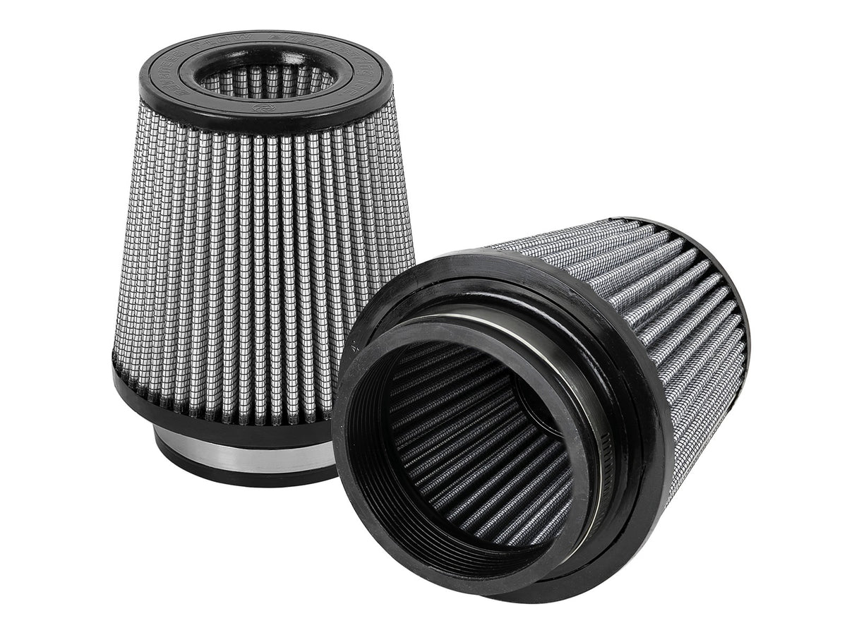 Magnum Force Intake Replacement Air Filter w/ Pro Dry S Media (Pair) 4 Inch F x 6 Inch B x 4-1/2 Inch T (Inverted) x 6 Inch H aFe Power