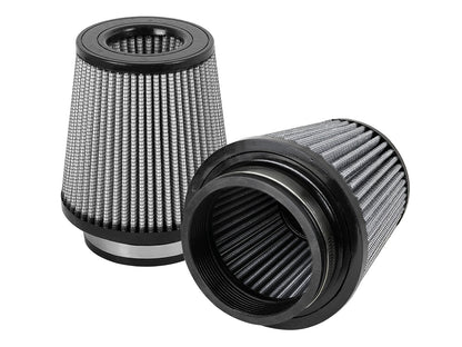Magnum Force Intake Replacement Air Filter w/ Pro Dry S Media (Pair) 4 Inch F x 6 Inch B x 4-1/2 Inch T (Inverted) x 6 Inch H aFe Power