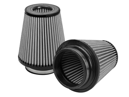 Magnum Force Intake Replacement Air Filter w/ Pro Dry S Media (Pair) 4-1/2 Inch F x 7 Inch B x 4-1/2 Inch T (Inverted) x 7 Inch H aFe Power
