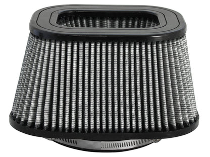 Magnum Force Intake Replacement Air Filter w/ Pro Dry S Media 7-1/8 Inch F x (8-3/4 x 10-1/2) Inch B x (6-1/2 x 8-5/8) Inch T (Inverted) x 5 Inch H aFe Power