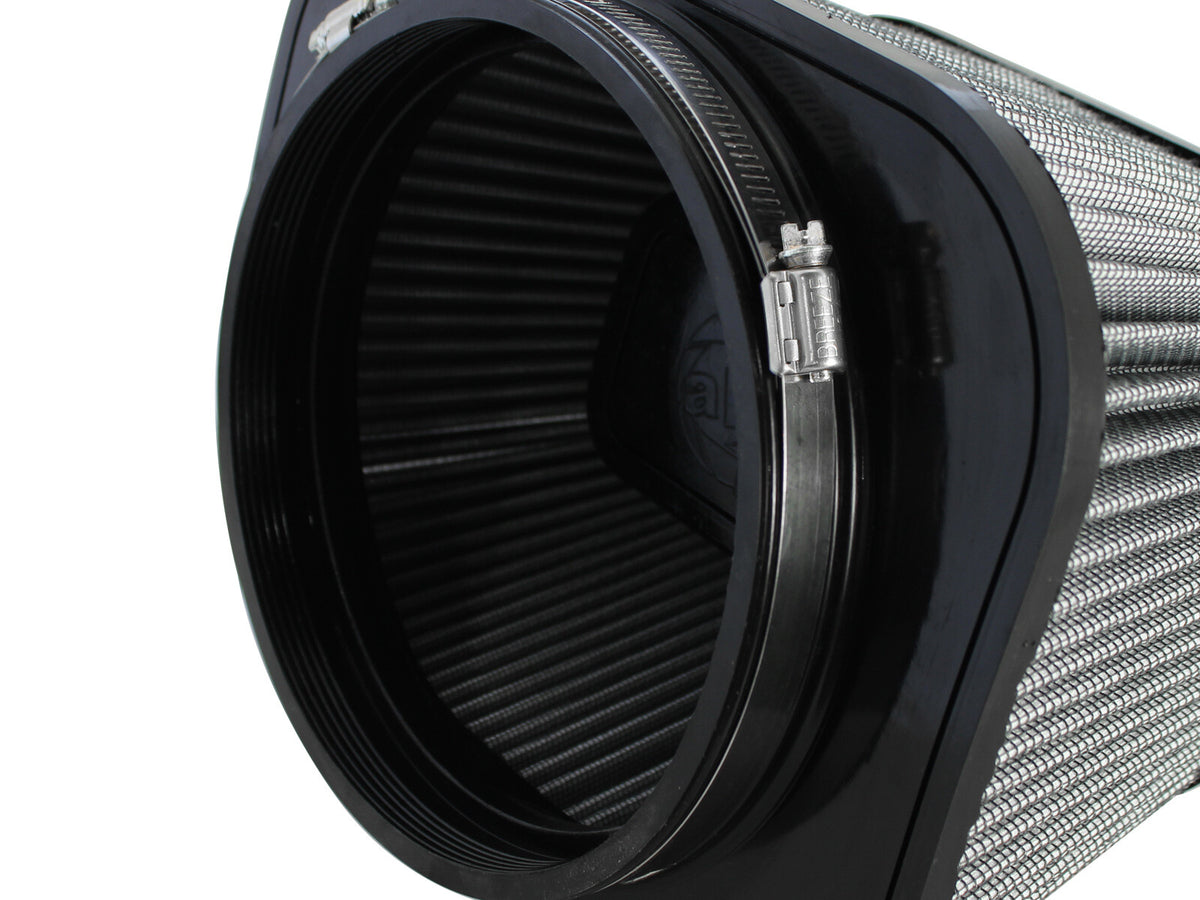 Magnum Force Intake Replacement Air Filter w/ Pro Dry S Media 7-1/8 Inch F x (8-3/4 x 10-1/2) Inch B x (6-1/2 x 8-5/8) Inch T (Inverted) x 5 Inch H aFe Power-3