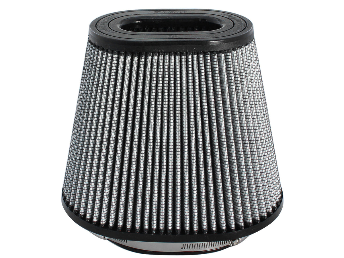 Magnum Force Intake Replacement Air Filter w/ Pro Dry S Media (5-1/4x7) Inch F x (6-3/8x10) Inch B x (4-1/2x6-3/4) Inch T (Inverted) x 8 Inch H aFe Power