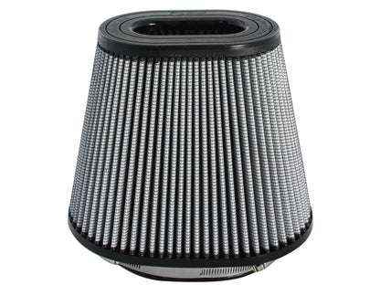 Magnum Force Intake Replacement Air Filter w/ Pro Dry S Media (5-1/4x7) Inch F x (6-3/8x10) Inch B x (4-1/2x6-3/4) Inch T (Inverted) x 8 Inch H aFe Power