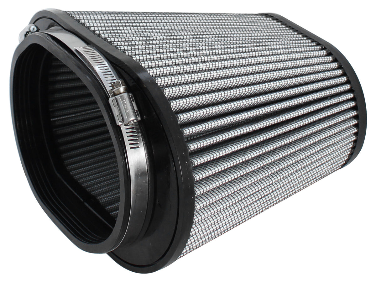 Magnum Force Intake Replacement Air Filter w/ Pro Dry S Media (5-1/4x7) Inch F x (6-3/8x10) Inch B x (4-1/2x6-3/4) Inch T (Inverted) x 8 Inch H aFe Power-2