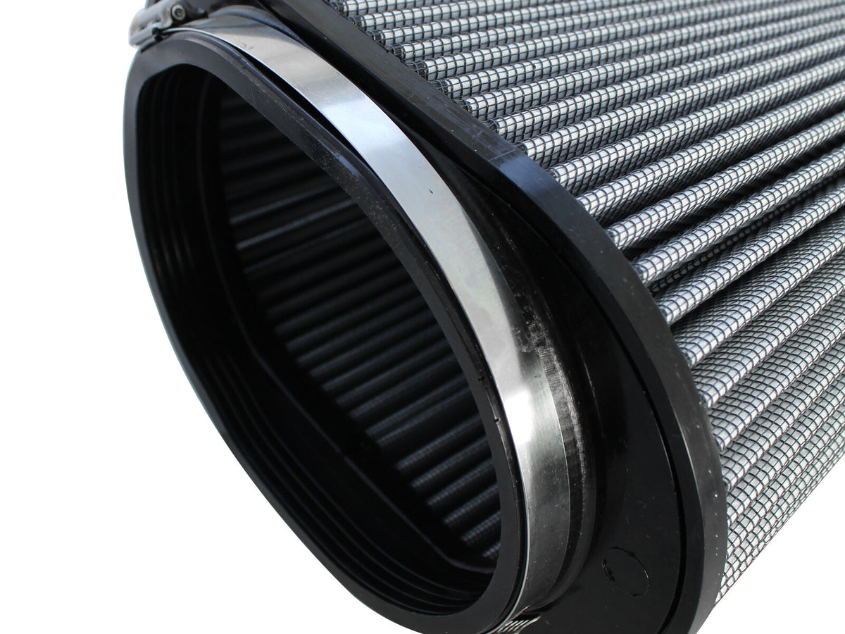Magnum Force Intake Replacement Air Filter w/ Pro Dry S Media (5-1/4x7) Inch F x (6-3/8x10) Inch B x (4-1/2x6-3/4) Inch T (Inverted) x 8 Inch H aFe Power-3