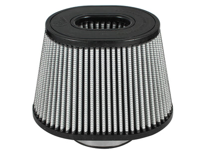 Magnum Force Intake Replacement Air Filter w/ Pro Dry S Media 4 Inch F x (9x6-1/2) Inch B x (6-3/4x5-1/2) Inch T (Inverted) x 6-1/8 Inch H aFe Power