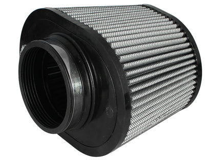 Magnum Force Intake Replacement Air Filter w/ Pro Dry S Media 4 Inch F x (9x6-1/2) Inch B x (6-3/4x5-1/2) Inch T (Inverted) x 6-1/8 Inch H aFe Power-1