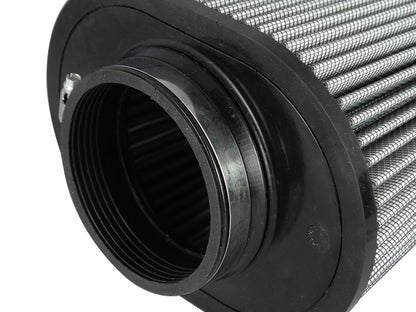 Magnum Force Intake Replacement Air Filter w/ Pro Dry S Media 4 Inch F x (9x6-1/2) Inch B x (6-3/4x5-1/2) Inch T (Inverted) x 6-1/8 Inch H aFe Power-3