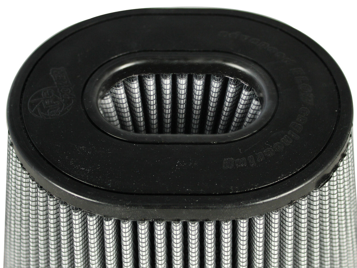 Magnum Force Intake Replacement Air Filter w/ Pro Dry S Media 4 Inch F x (9x6-1/2) Inch B x (6-3/4x5-1/2) Inch T (Inverted) x 6-1/8 Inch H aFe Power-4