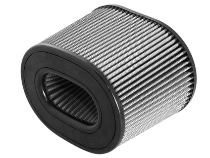 Magnum Force Intake Replacement Air Filter w/ Pro Dry S Media 5-1/2 Inch F x (10x7) Inch B x (9x7) Inch T (Inverted) x 7 Inch H aFe Power-1