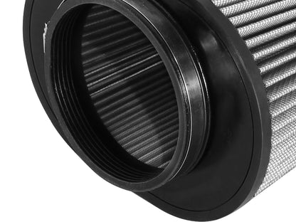 Magnum Force Intake Replacement Air Filter w/ Pro Dry S Media 5-1/2 Inch F x (10x7) Inch B x (9x7) Inch T (Inverted) x 7 Inch H aFe Power-3
