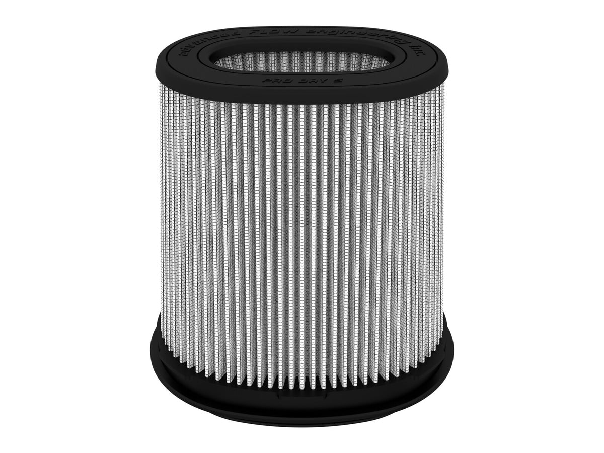 Momentum Intake Replacement Air Filter w/ Pro Dry S Media (6-3/4x4-3/4) Inch F X (8-1/4x6-1/4) Inch B X (7-1/4x5) Inch T (Inverted) X 9 Inch H aFe Power