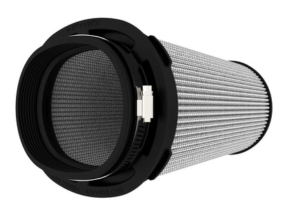 Momentum Intake Replacement Air Filter w/ Pro Dry S Media (6-3/4x4-3/4) Inch F x (8-1/4x6-1/4) Inch B x (7-1/4x5) Inch T (Inverted) x 8-1/2 Inch H aFe Power-1