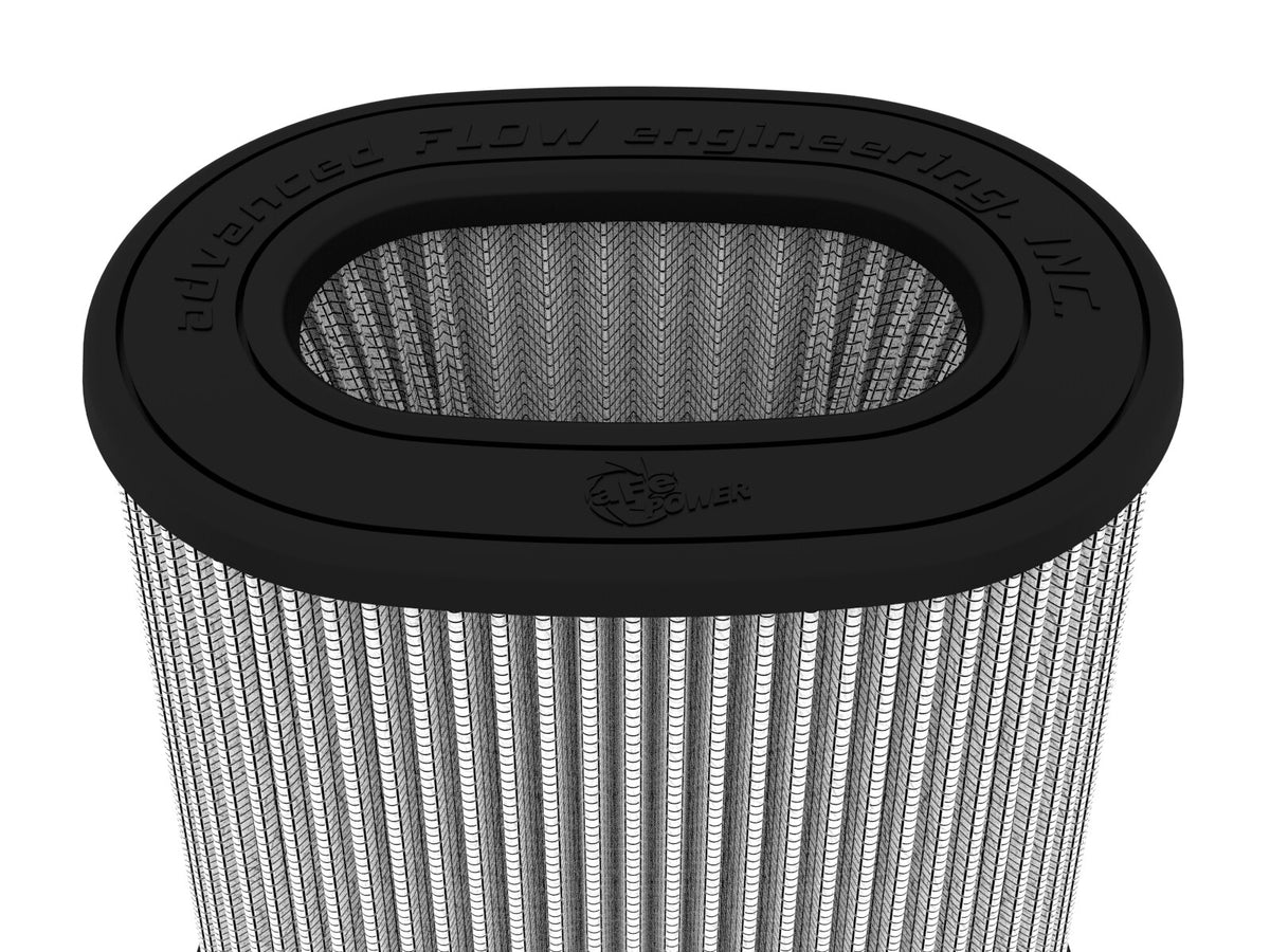 Momentum Intake Replacement Air Filter w/ Pro Dry S Media (6x4) Inch F x (8-1/4x6-1/4) Inch B x (7-1/4x5) Inch T (Inverted) x 9 Inch H aFe Power-3