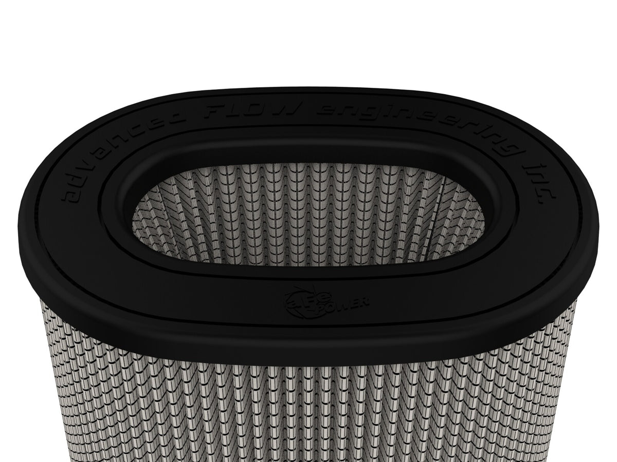 Momentum Intake Replacement Air Filter w/ Pro Dry S Media (6-3/4x4-3/4) Inch F x (8-1/4x6-1/4) Inch B x (7-1/4x5) Inch T x 7 Inch H aFe Power-3