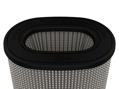 Momentum Intake Replacement Air Filter w/ Pro Dry S Media (6-3/4x4-3/4) Inch F x (8-1/4x6-1/4) Inch B x (7-1/4x5) Inch T x 7 Inch H aFe Power-3