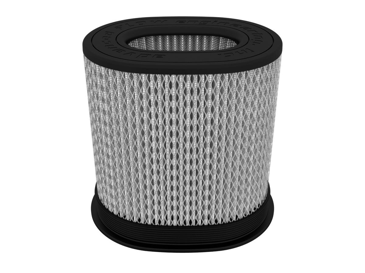 Momentum Intake Replacement Air Filter w/ Pro Dry S Media (6-1/2x4-3/4) Inch F x (9x7) Inch B x (9x7) Inch T (Inverted) x 9 Inch H aFe Power