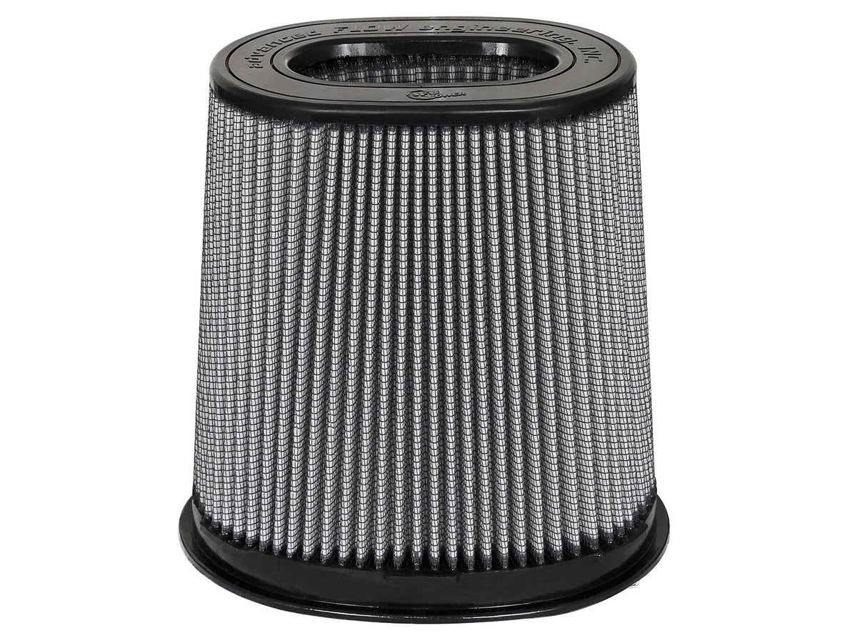 Momentum Intake Replacement Air Filter w/ Pro Dry S Media 3 Inch F (Dual) x (8-1/4 x 6-1/4) Inch B x (7-1/4 x 5) Inch T x 9 Inch H aFe Power