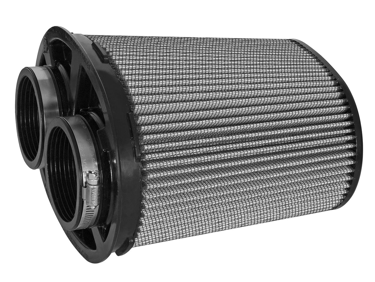 Momentum Intake Replacement Air Filter w/ Pro Dry S Media 3 Inch F (Dual) x (8-1/4 x 6-1/4) Inch B x (7-1/4 x 5) Inch T x 9 Inch H aFe Power-1