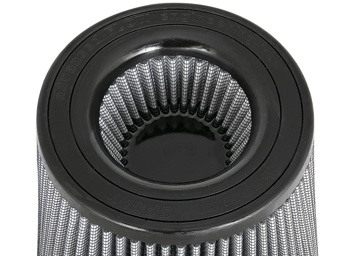 Track Series Intake Replacement Air Filter w/ Pro Dry S Media 6 Inch F X (8-3/4x8-3/4) Inch B X 7 Inch T X 6-3/4 Inch H aFe Power-3