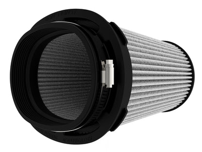 Momentum Intake Replacement Air Filter w/ Pro Dry S Media (6-3/4x4-3/4) Inch F x (8-1/4x6-1/4) x (7-1/4x5) Inch T (Inverted) x 7-3/4 Inch H aFe Power-1
