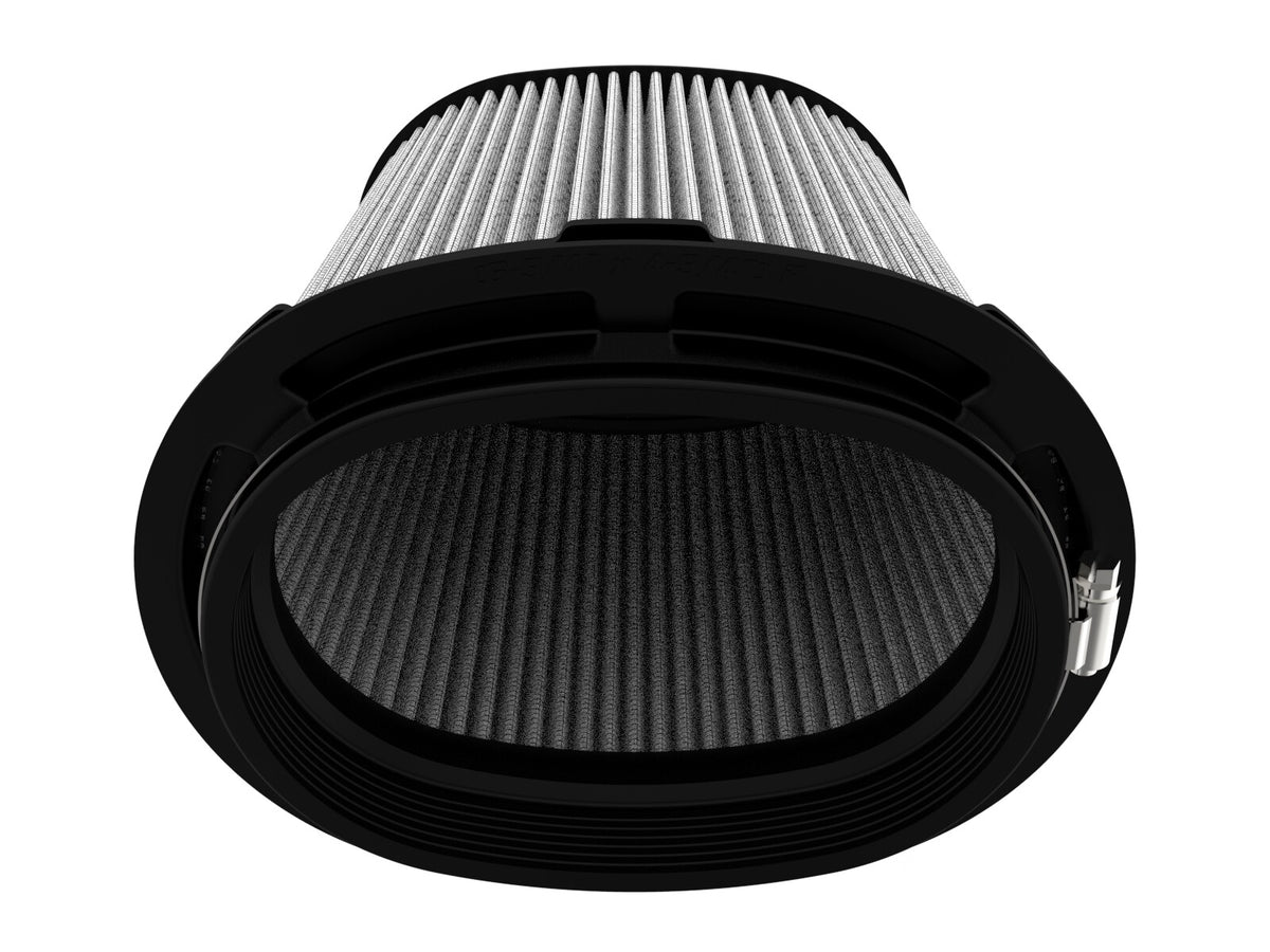 Momentum Intake Replacement Air Filter w/ Pro Dry S Media (6-3/4x4-3/4) Inch F x (8-1/4x6-1/4) x (7-1/4x5) Inch T (Inverted) x 7-3/4 Inch H aFe Power-2