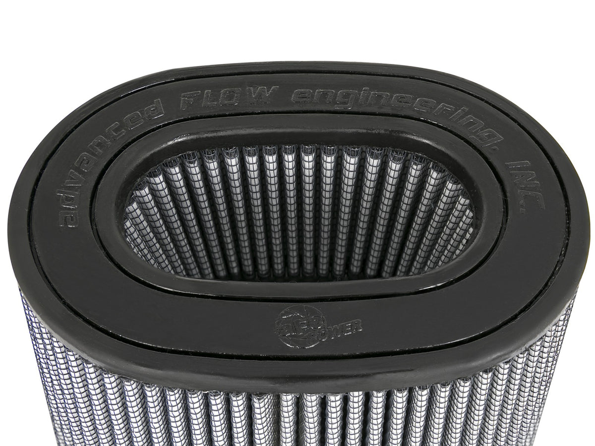 Momentum Intake Replacement Air Filter w/ Pro Dry S Media 5 Inch F x (9x7) Inch B x (7-1/4x5) Inch T (Inverted) x 8 Inch H aFe Power-3