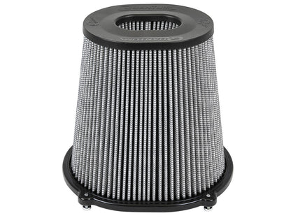 Quantum Intake Replacement Air Filter w/ Pro Dry S Media 5 Inch F x (10x8-3/4) Inch B x (6-3/4x5-1/2) T (Inverted) x 9 Inch H aFe Power