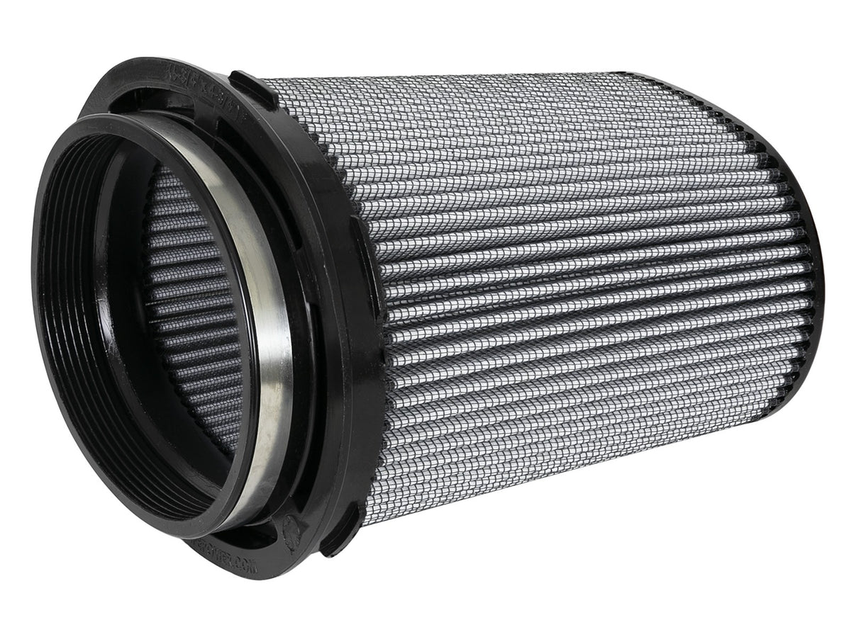 Momentum Intake Replacement Air Filter w/ Pro Dry S Media (6-3/4x4-3/4) F x (8-1/4x6-1/4) Inch B x (7-1/4x5) T (Inverted) X 9 Inch H aFe Power-1