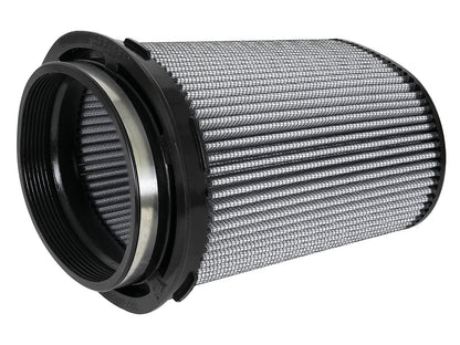 Momentum Intake Replacement Air Filter w/ Pro Dry S Media (6-3/4x4-3/4) F x (8-1/4x6-1/4) Inch B x (7-1/4x5) T (Inverted) X 9 Inch H aFe Power-1