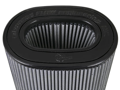 Momentum Intake Replacement Air Filter w/ Pro Dry S Media (6-3/4x4-3/4) F x (8-1/4x6-1/4) Inch B x (7-1/4x5) T (Inverted) X 9 Inch H aFe Power-3