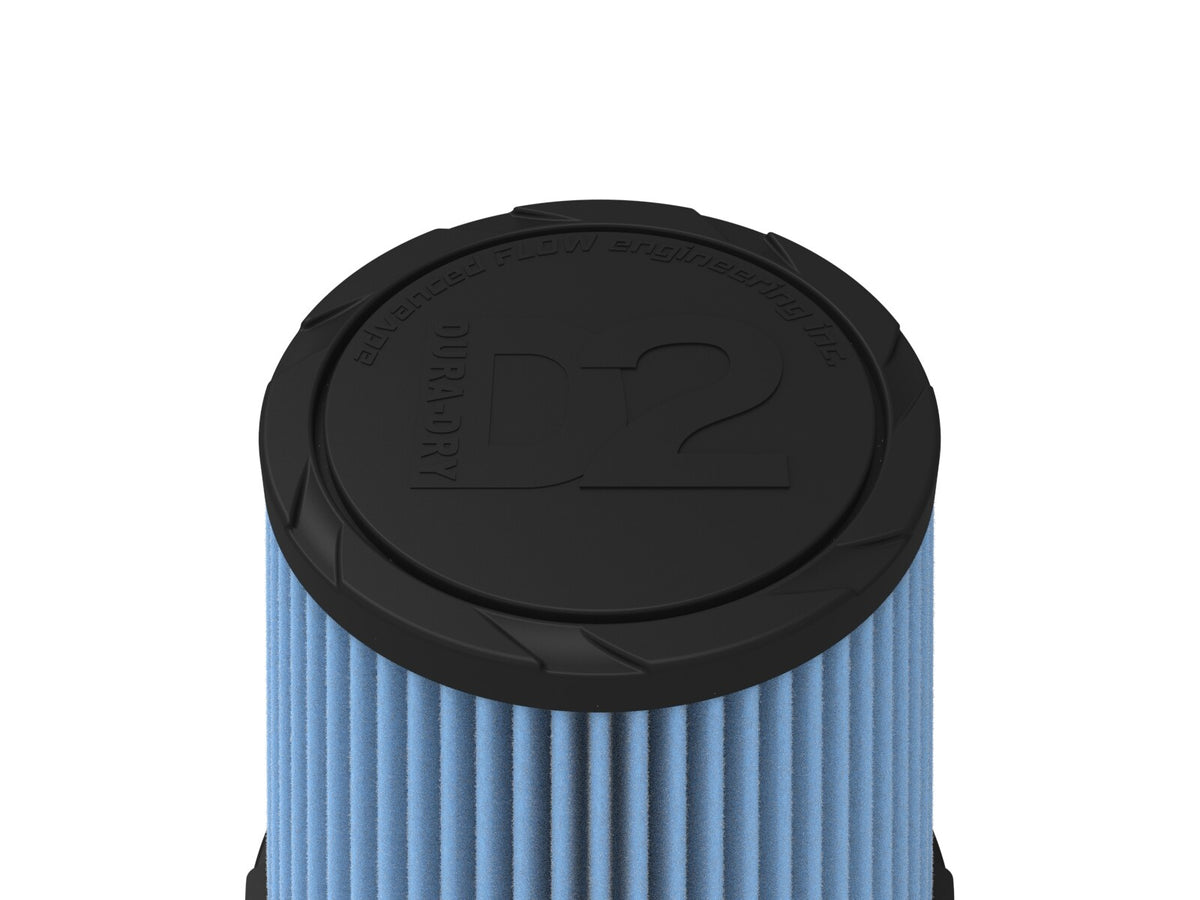 Momentum Intake Replacement Air Filter w/ D2 Dura-Dry Media 4-1/2 Inch F x 6 Inch B x 4-1/2 Inch T X 6 Inch H aFe Power-3