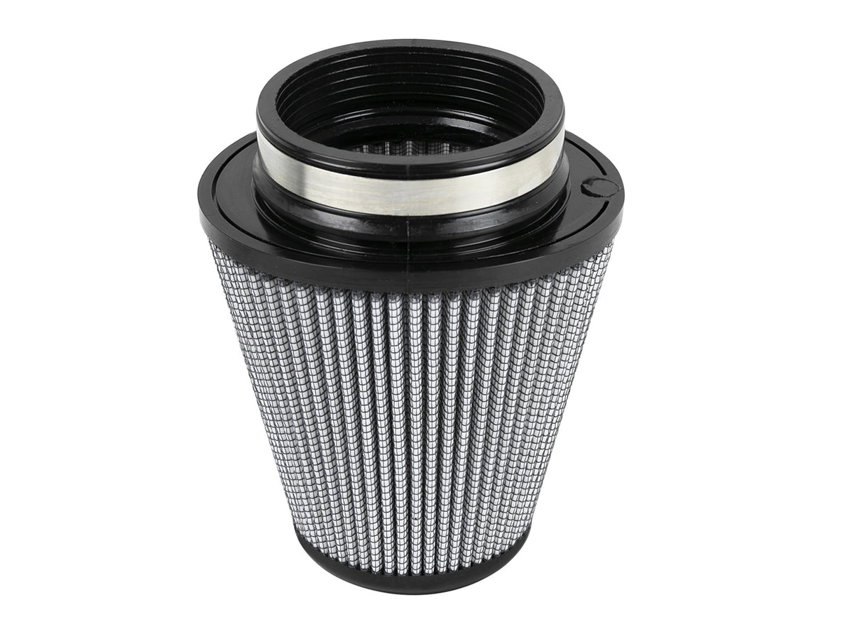 Magnum Force Intake Replacement Air Filter w/ Pro Dry S Media (Pair) 3-1/2 Inch F x (5-3/4x5) Inch B x 3-1/2 Inch T (Inverted) x 6 Inch H aFe Power-1