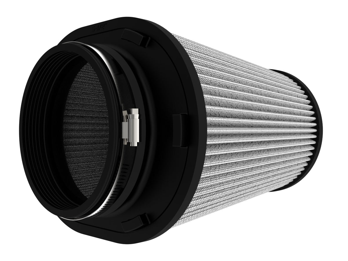 Magnum Force Intake Replacement Air Filter w/ Pro Dry S Media 5-1/2 Inch F x (10x8) Inch B x (8x6) T (Inverted) x 9 Inch H aFe Power-1