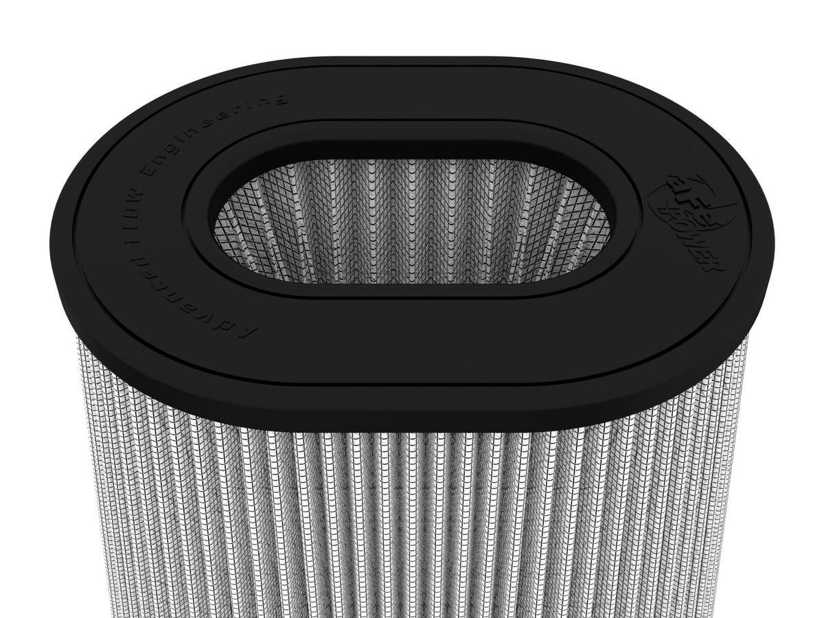 Magnum Force Intake Replacement Air Filter w/ Pro Dry S Media 5-1/2 Inch F x (10x8) Inch B x (8x6) T (Inverted) x 9 Inch H aFe Power-3