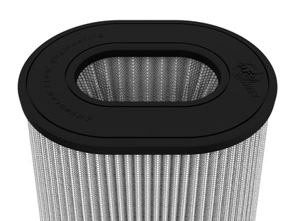 Magnum Force Intake Replacement Air Filter w/ Pro Dry S Media 5-1/2 Inch F x (10x8) Inch B x (8x6) T (Inverted) x 9 Inch H aFe Power-3