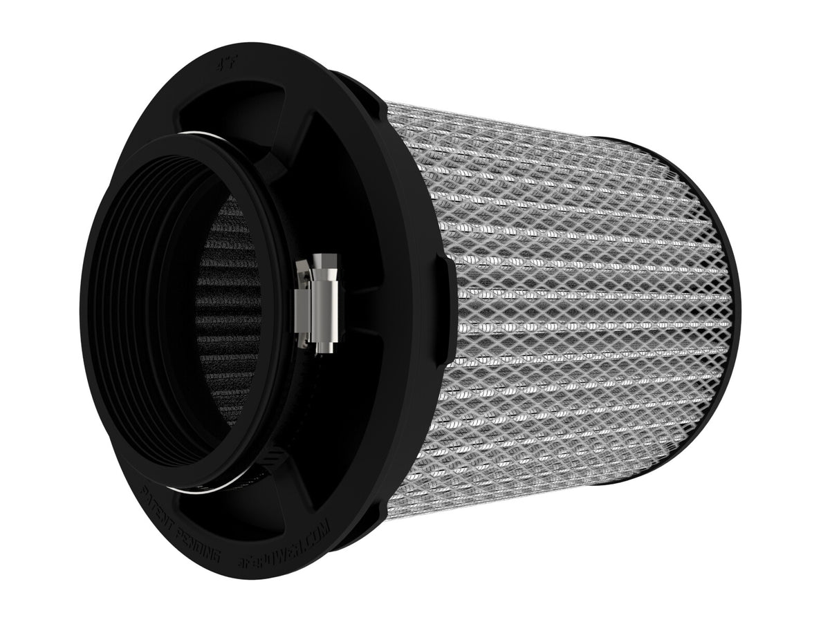 Momentum Intake Replacement Air Filter w/ Pro Dry S Media 4 Inch F x 6-1/2 Inch B x 6-1/2 Inch T (Inverted) X 8 Inch H aFe Power-1