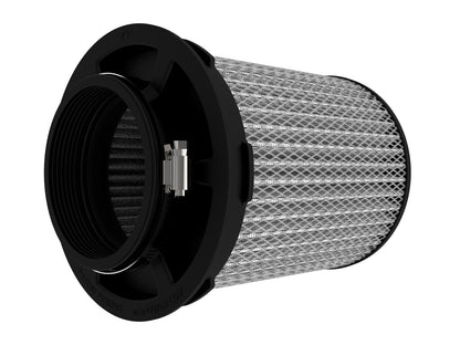 Momentum Intake Replacement Air Filter w/ Pro Dry S Media 4 Inch F x 6-1/2 Inch B x 6-1/2 Inch T (Inverted) X 8 Inch H aFe Power-1