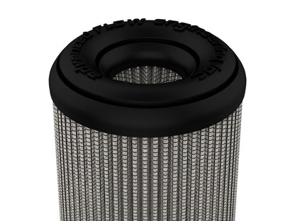 Track Series Intake Replacement Air Filter w/ Pro Dry S Media 4 Inch F x 6 Inch B x 4 Inch T (Inverted) x 8 Inch H aFe Power-3