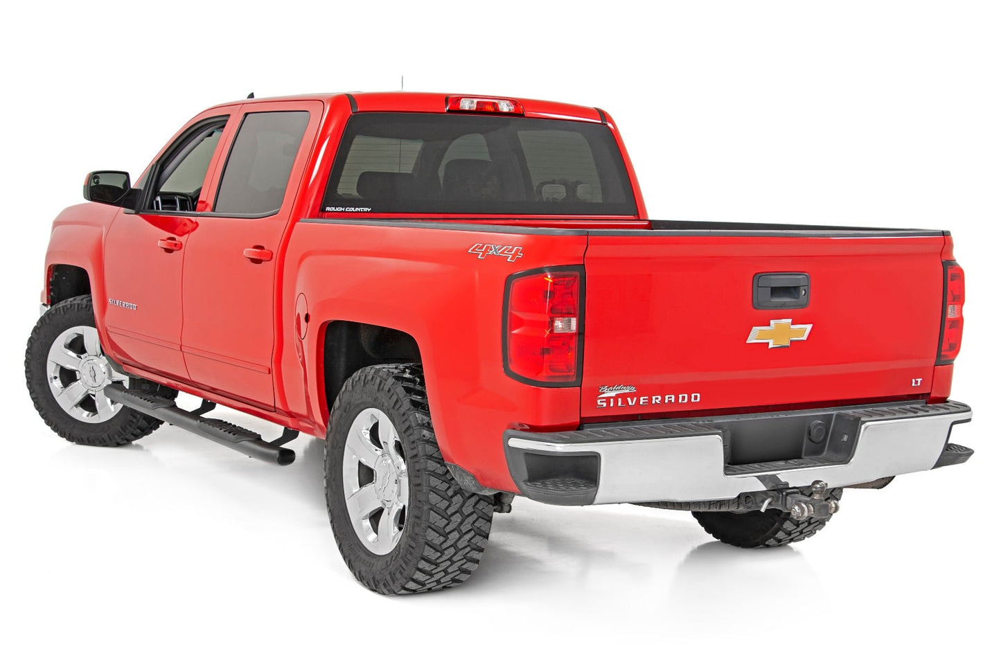Oval Nerf Step Crew Cab Silverado/Sierra 1500/2500HD/3500HD (07-19 & Classic) Rough Country-2