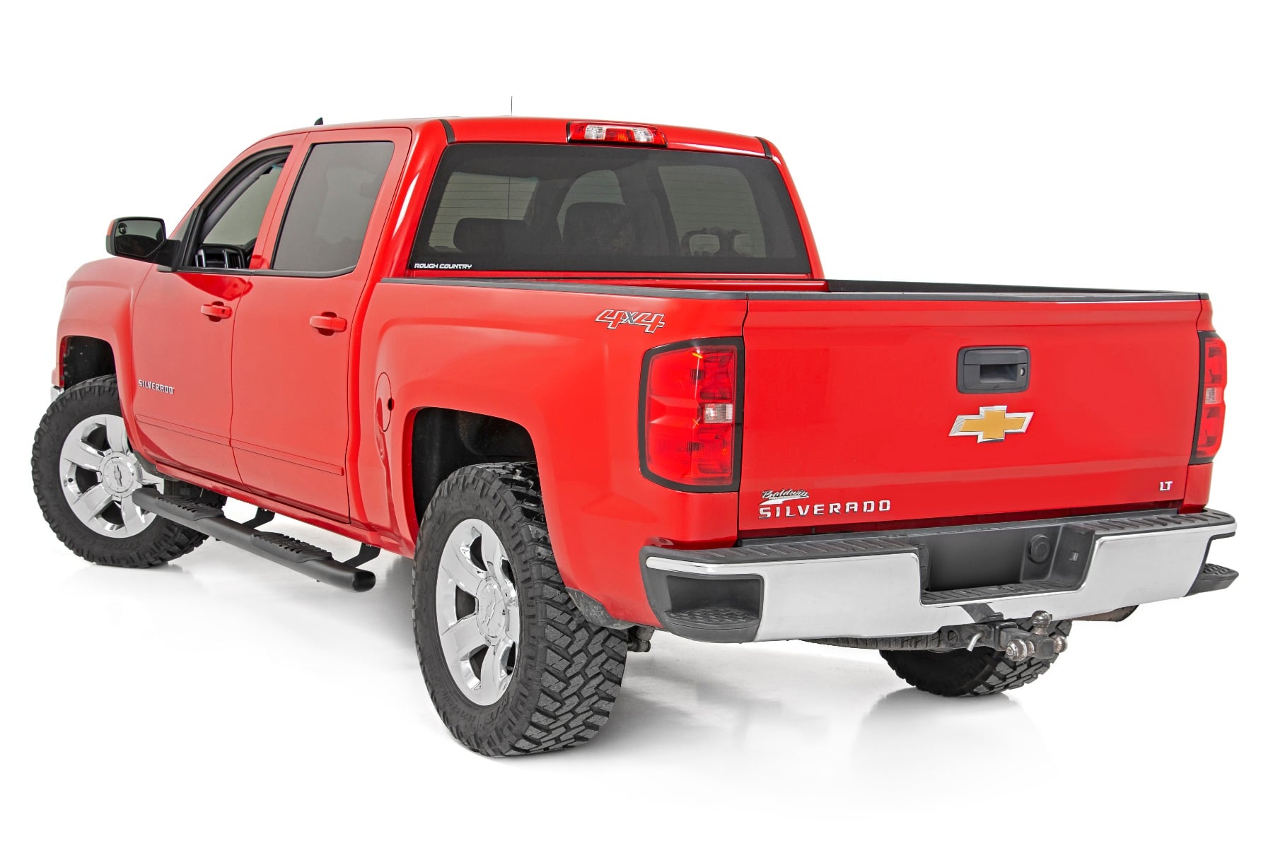 Oval Nerf Step Crew Cab Silverado/Sierra 1500/2500HD/3500HD (07-19 & Classic) Rough Country-2